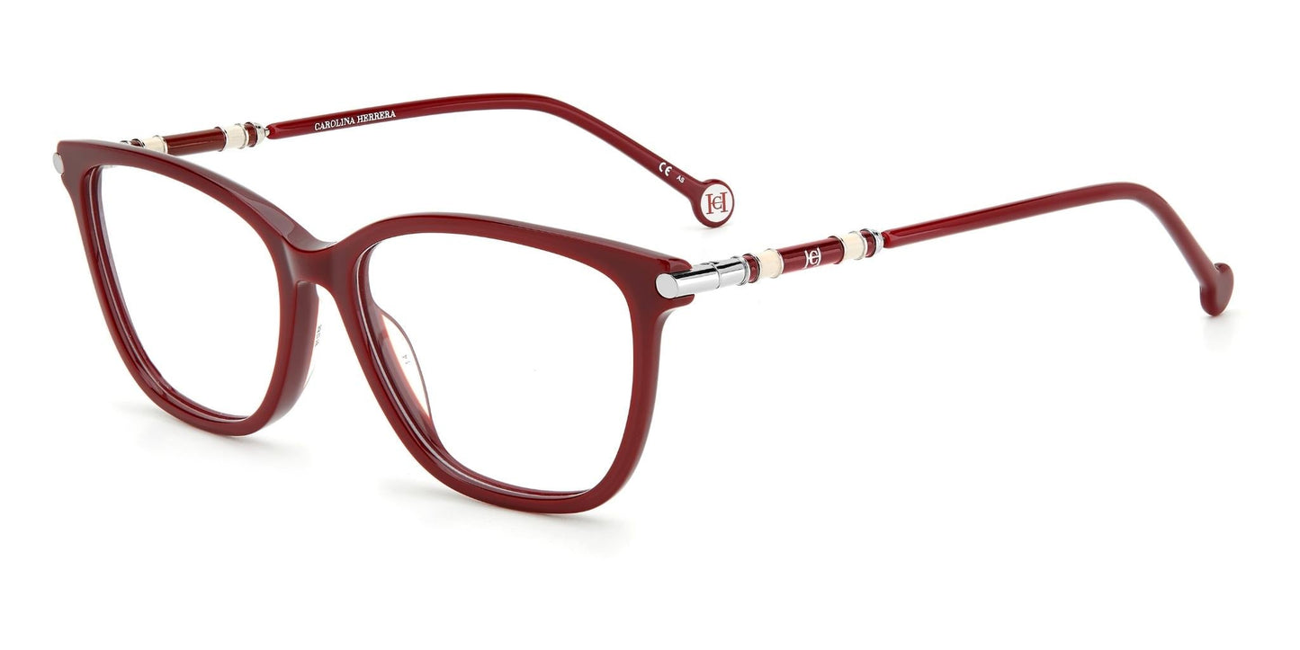 Lente Oftálmico Carolina Herrera CH0027 Rojo-Ópticas LUX, Ve Más Allá
