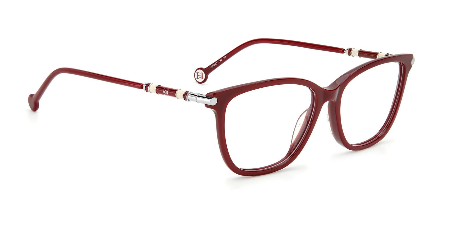 Lente Oftálmico Carolina Herrera CH0027 Rojo-Ópticas LUX, Ve Más Allá