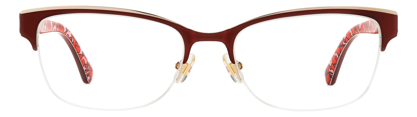 Lente Oftálmico Kate Spade MARJORIE Rojo