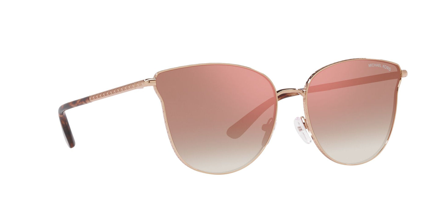 Lente Solar Michael Kors MK1120 Dorado-Ópticas LUX, Ve Más Allá