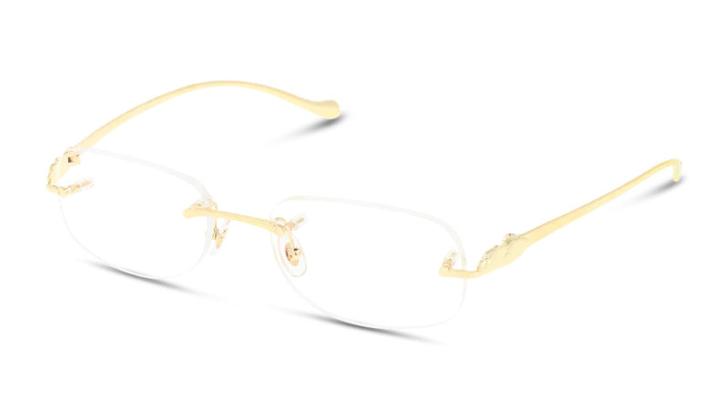 Lente Oftálmico Cartier CT0058O Dorado