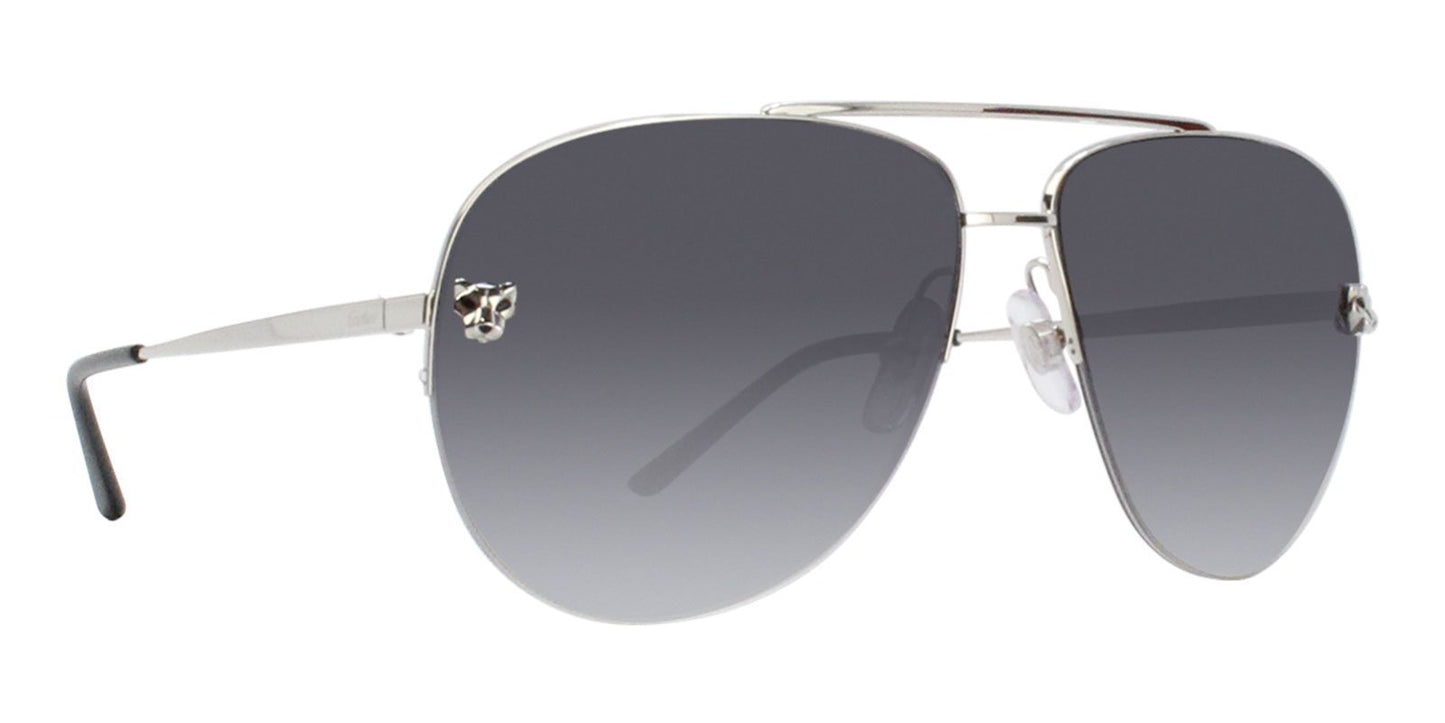 Lentes de Sol Cartier CT0065S Plata