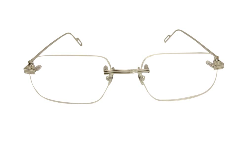 Lente Oftálmico Cartier CT0113O Plata