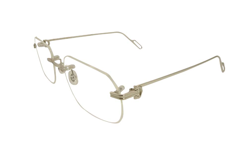Lente Oftálmico Cartier CT0113O Plata