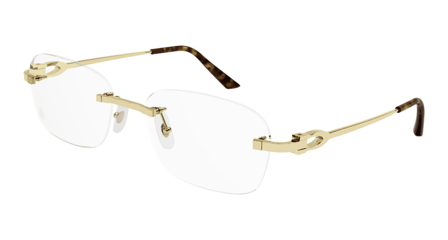 Lente Oftálmico Cartier CT0290O Dorado