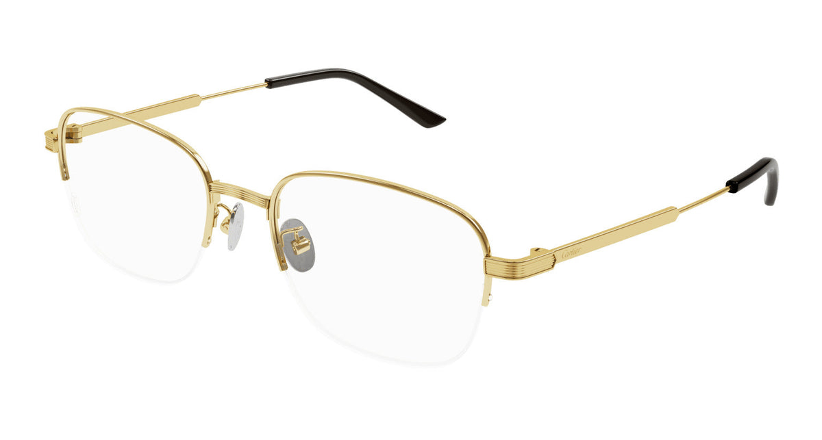 Lente Oftálmico Cartier CT0382O Dorado