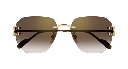 Lentes de Sol Cartier CT0394S Dorado