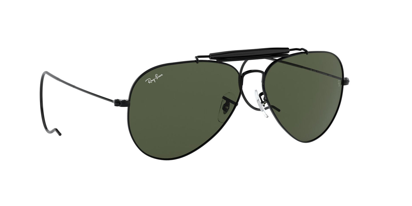 Lentes de Sol Ray Ban RB3030 Outdoorsman I Negro-Ópticas LUX, Ve Más Allá