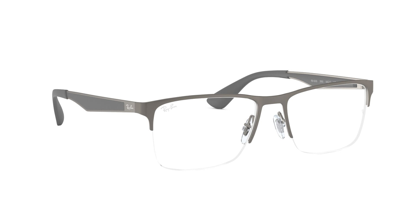Lente Oftálmico Ray Ban RX6335 Negro-Ópticas LUX, Ve Más Allá