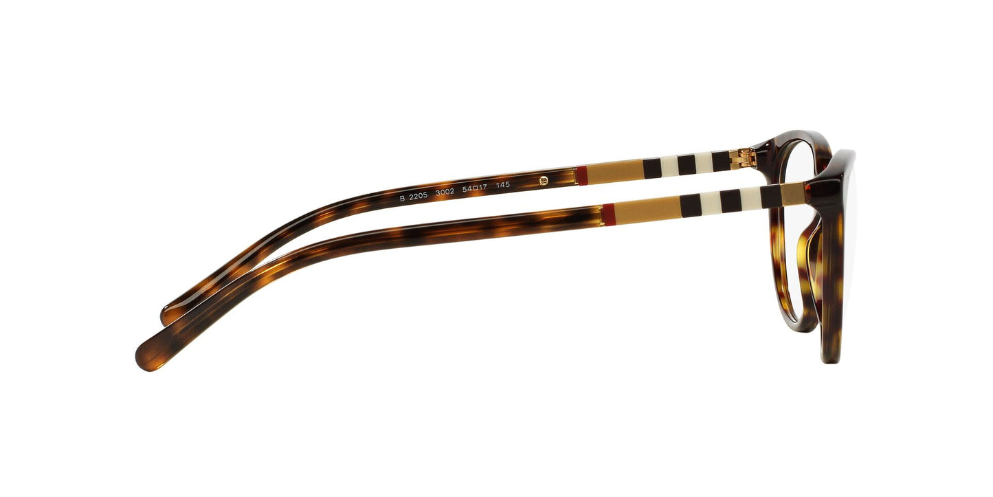 Lente Oftálmico Burberry BE2205 Havana-Ópticas LUX, Ve Más Allá