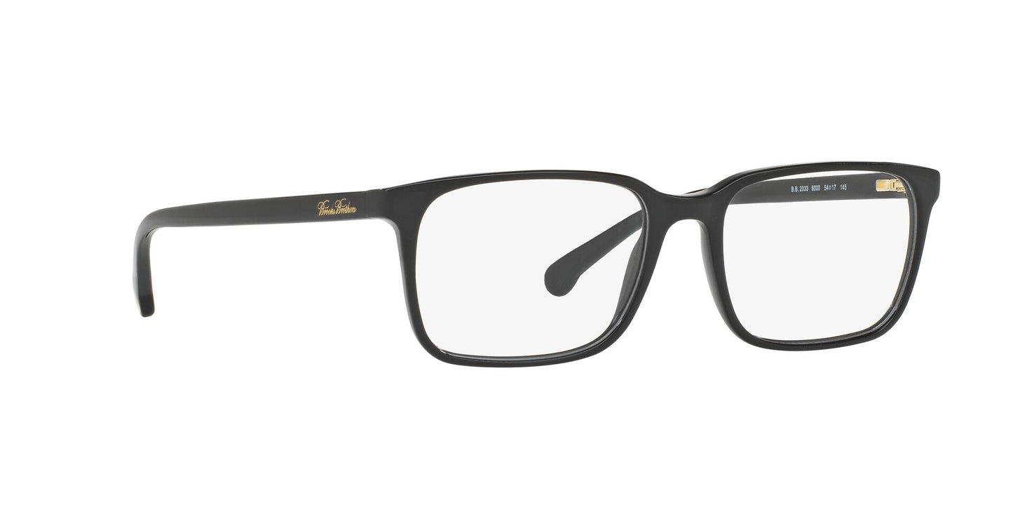 Lente Oftálmico Brooks Brothers BB2033 Negro-Ópticas LUX, Ve Más Allá