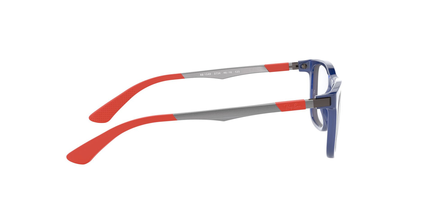Lente Oftálmico Ray Ban Kids RY1549 Azul-Ópticas LUX, Ve Más Allá