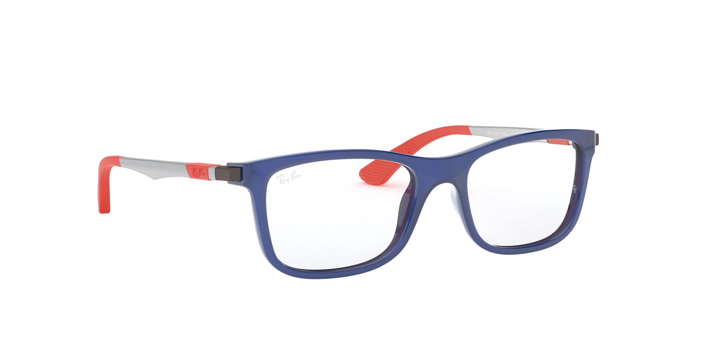 Lente Oftálmico Ray Ban Kids RY1549 Azul-Ópticas LUX, Ve Más Allá