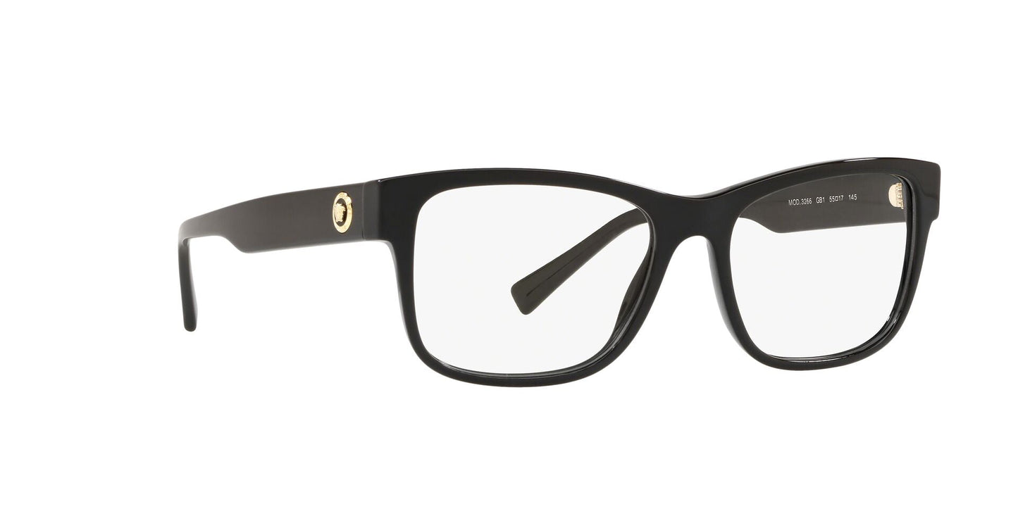 Lente Oftálmico Versace VE3266 Negro-Ópticas LUX, Ve Más Allá