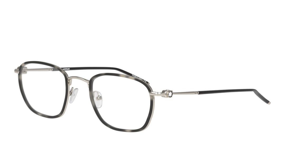 Lente Oftálmico Montblanc MB0161O Gris-Ópticas LUX, Ve Más Allá