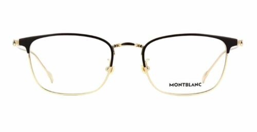 Lente Oftálmico Montblanc MB0192O Negro-Ópticas LUX, Ve Más Allá