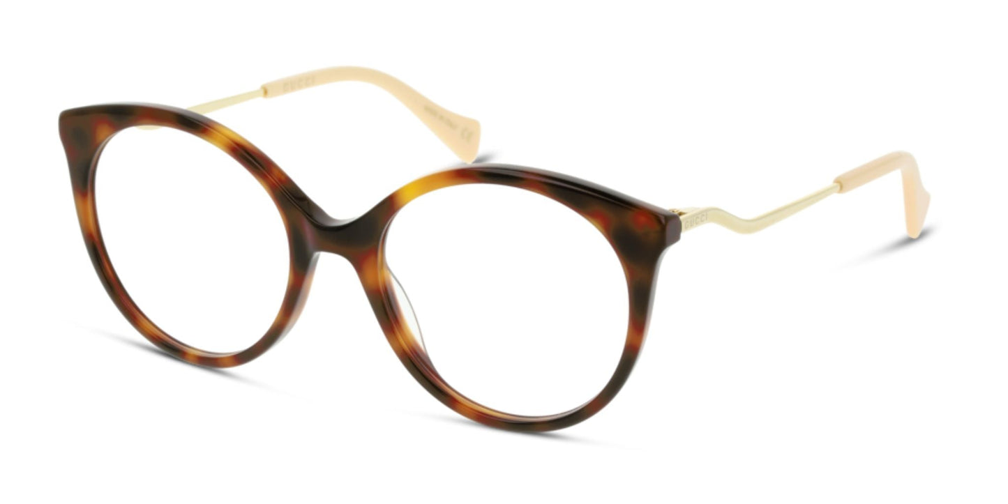 Lente Oftálmico Gucci GG1009O Havana-Ópticas LUX, Ve Más Allá