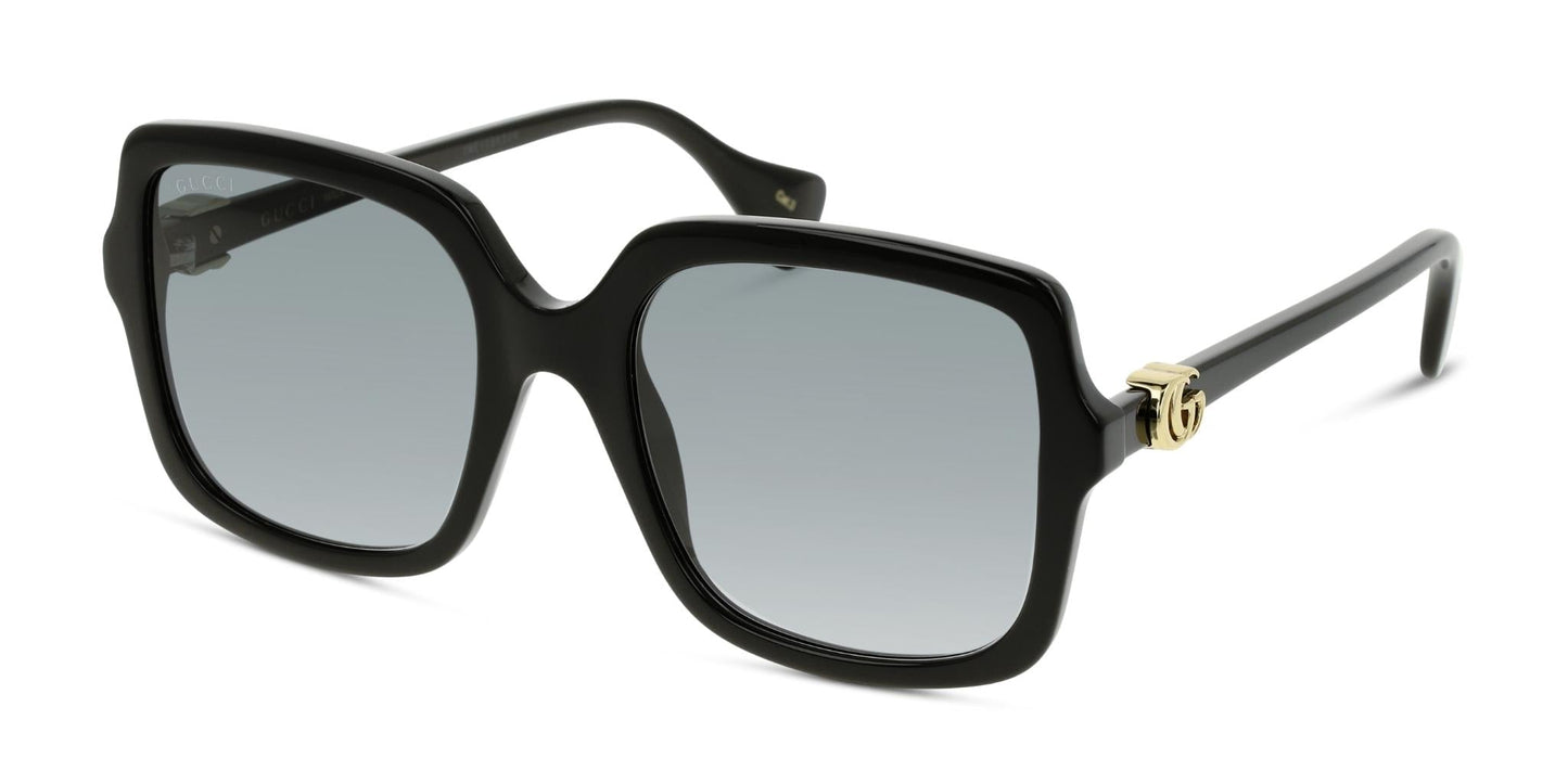 Lente Solar Gucci GG1070S Negro-Ópticas LUX, Ve Más Allá