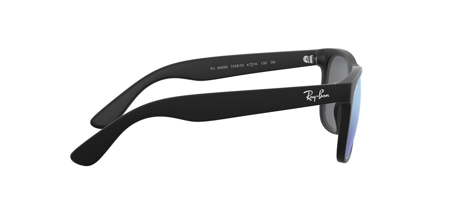 Lente Solar Ray Ban Kids RJ9069S Negro-Ópticas LUX, Ve Más Allá