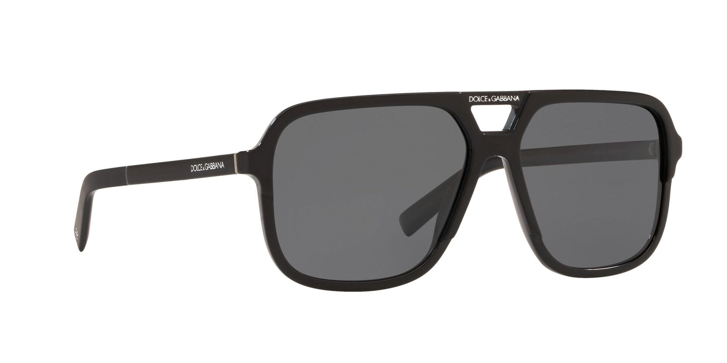 Lente Solar Dolce Gabbana DG4354 Negro-Ópticas LUX, Ve Más Allá
