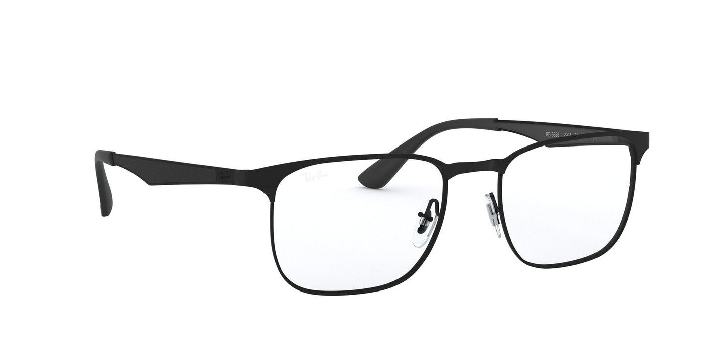 Lente Oftálmico Ray Ban RX6363 Negro-Ópticas LUX, Ve Más Allá