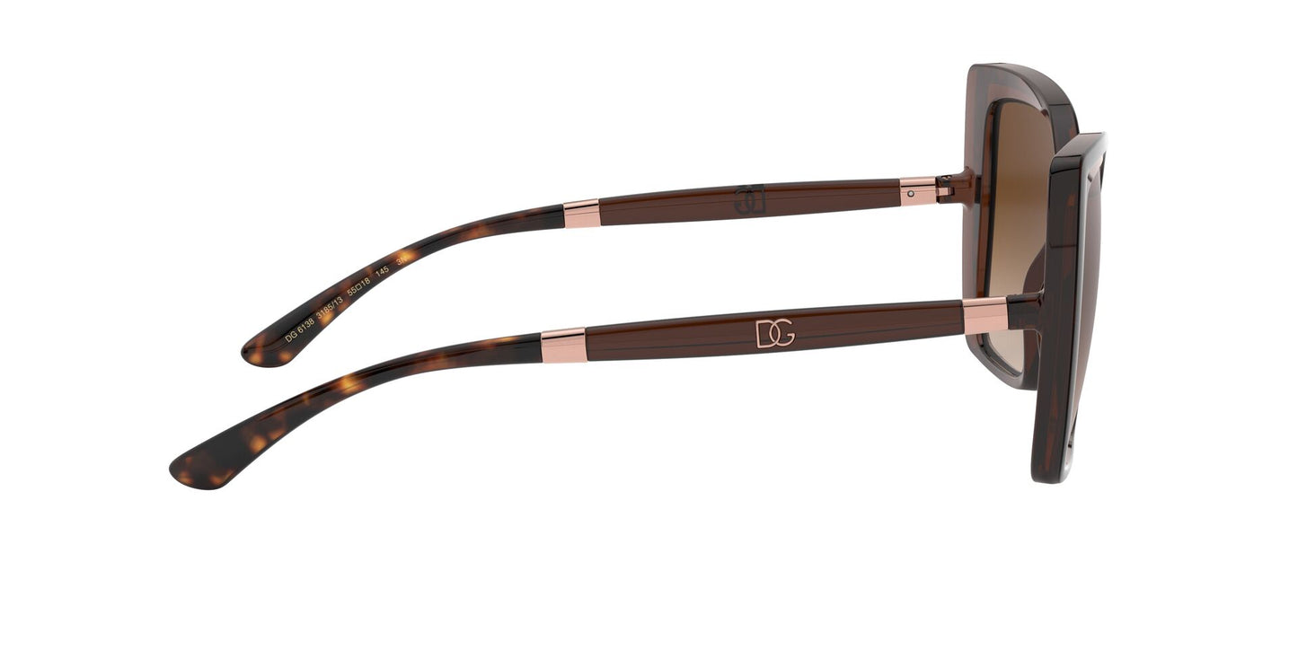 Lentes de Sol Dolce Gabbana DG6138 Havana-Ópticas LUX, Ve Más Allá
