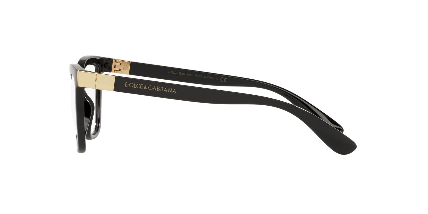 Lente Oftálmico Dolce Gabbana DG5076 Negro-Ópticas LUX, Ve Más Allá