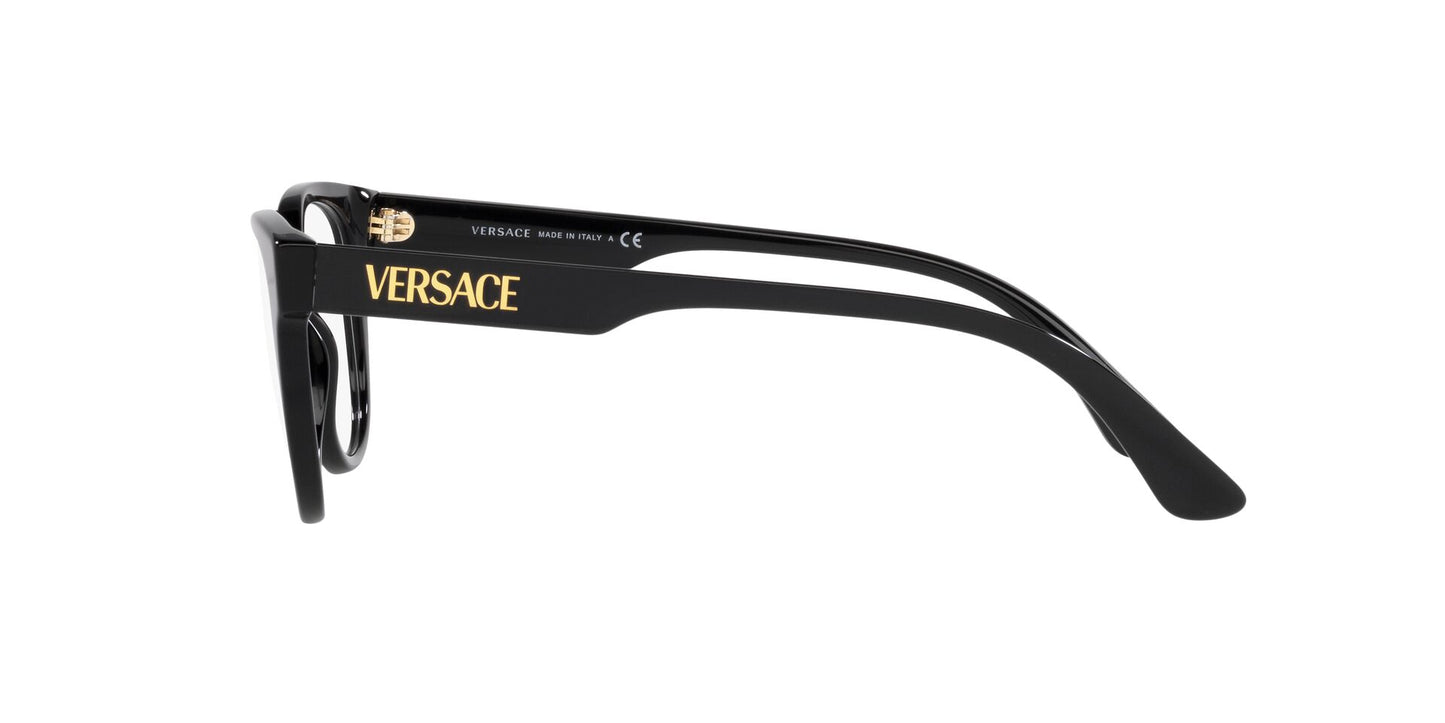 Lente Oftálmico Versace VE3317 Negro-Ópticas LUX, Ve Más Allá