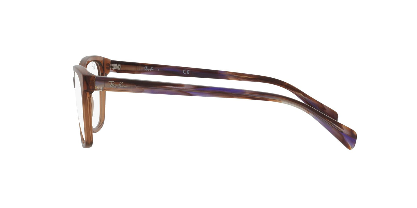 Lente Oftálmico Ray Ban RX5362 Café-Ópticas LUX, Ve Más Allá