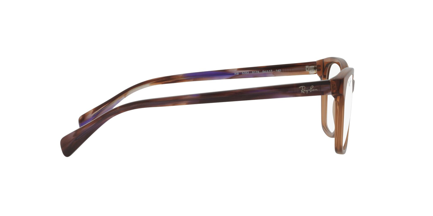 Lente Oftálmico Ray Ban RX5362 Café-Ópticas LUX, Ve Más Allá
