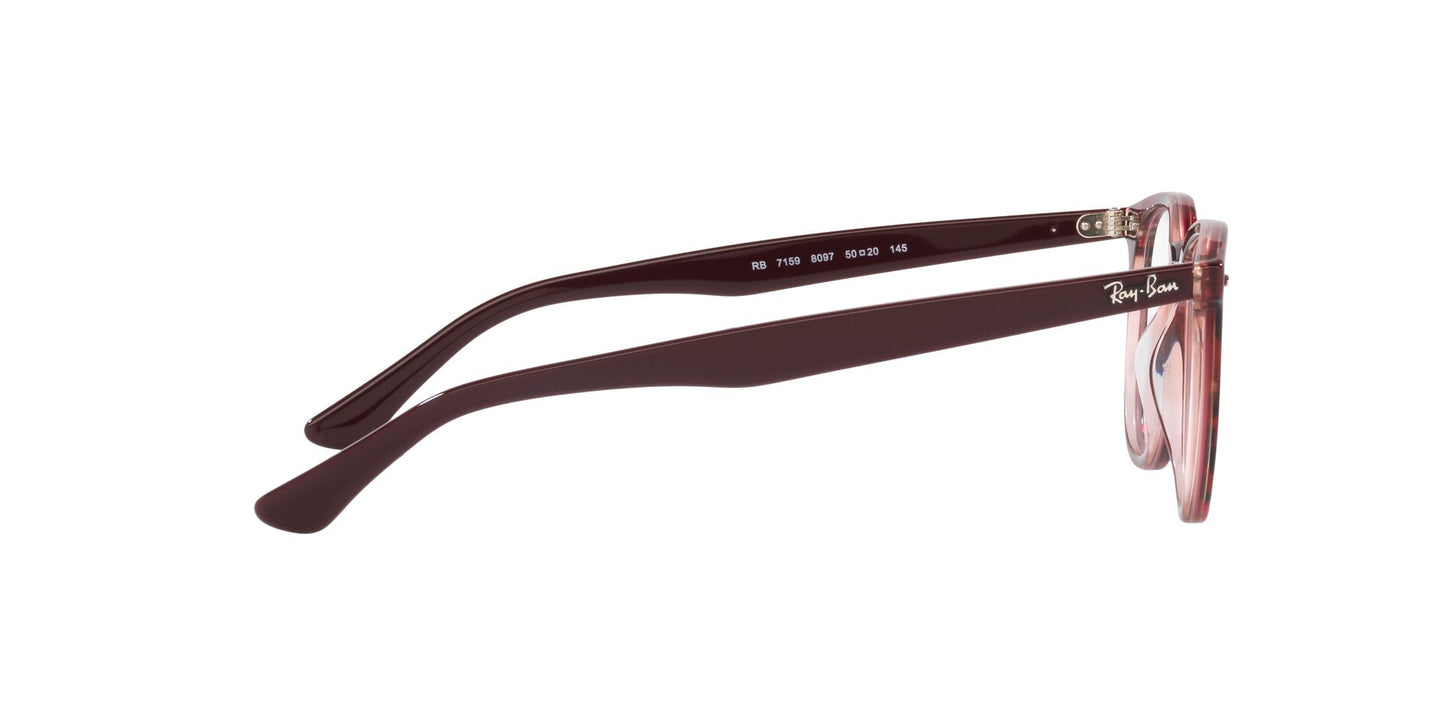 Lente Oftálmico Ray Ban RX7159 Havana-Ópticas LUX, Ve Más Allá