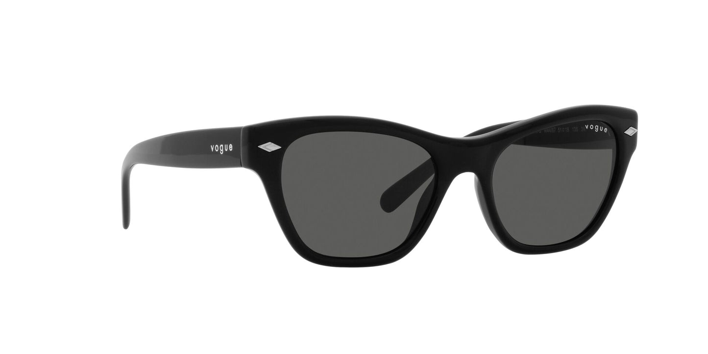 Lente Solar Vogue VO5445S Negro-Ópticas LUX, Ve Más Allá