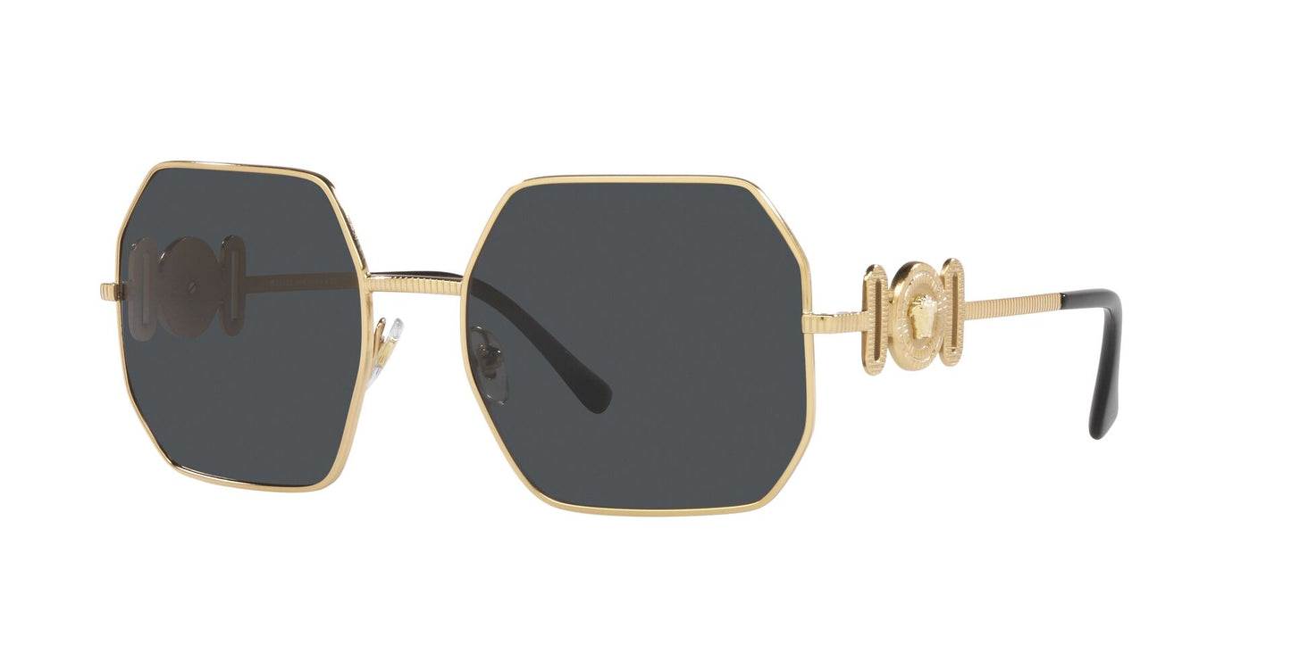 Lente Solar Versace VE2248 Dorado-Ópticas LUX, Ve Más Allá
