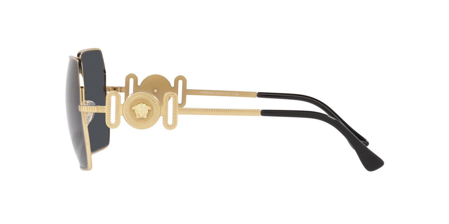 Lente Solar Versace VE2248 Dorado-Ópticas LUX, Ve Más Allá