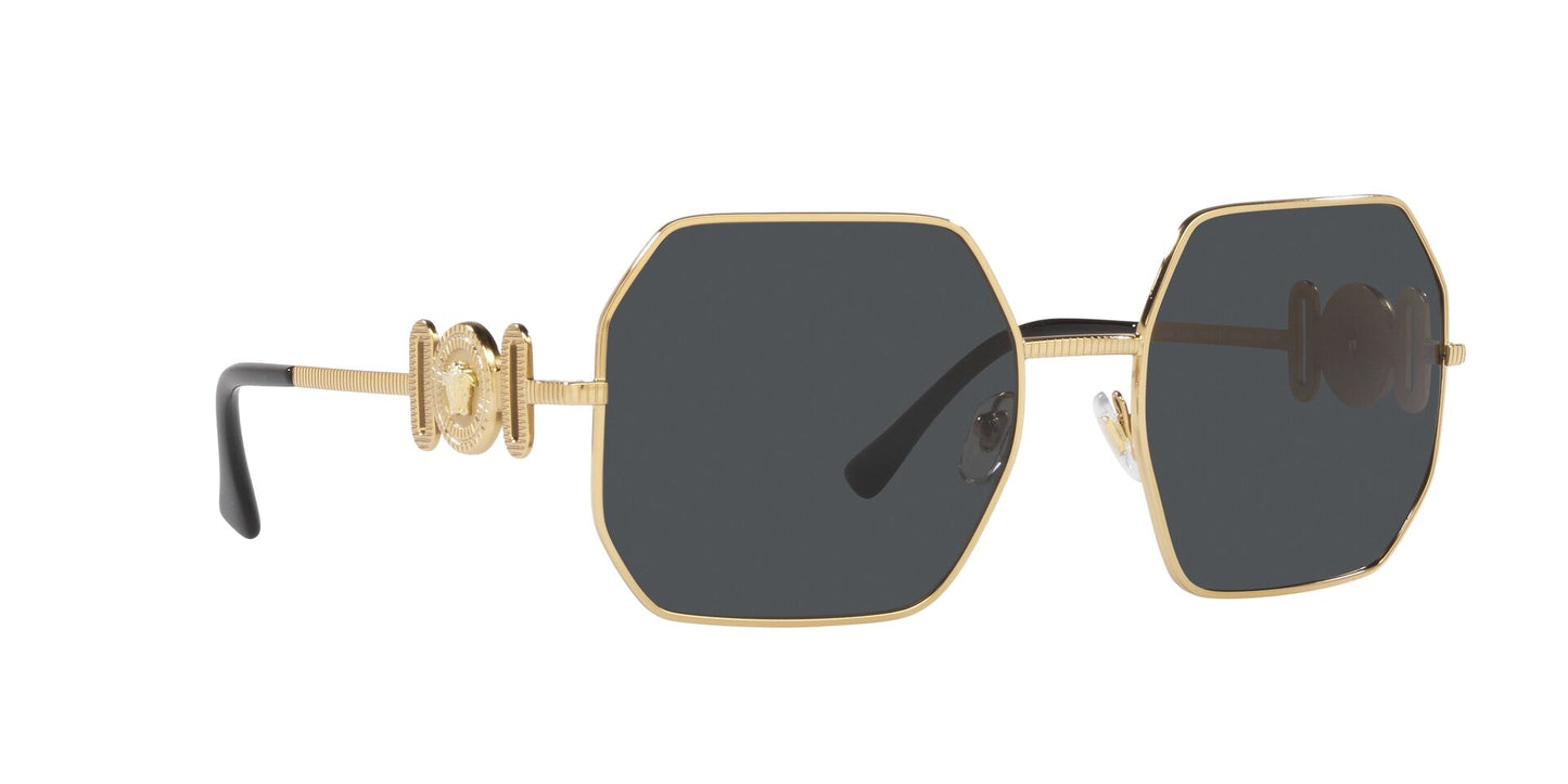 Lente Solar Versace VE2248 Dorado-Ópticas LUX, Ve Más Allá