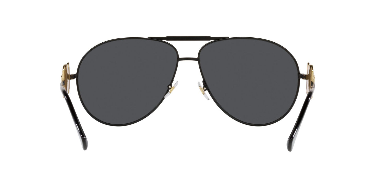 Lente Solar Versace VE2249 Negro-Ópticas LUX, Ve Más Allá