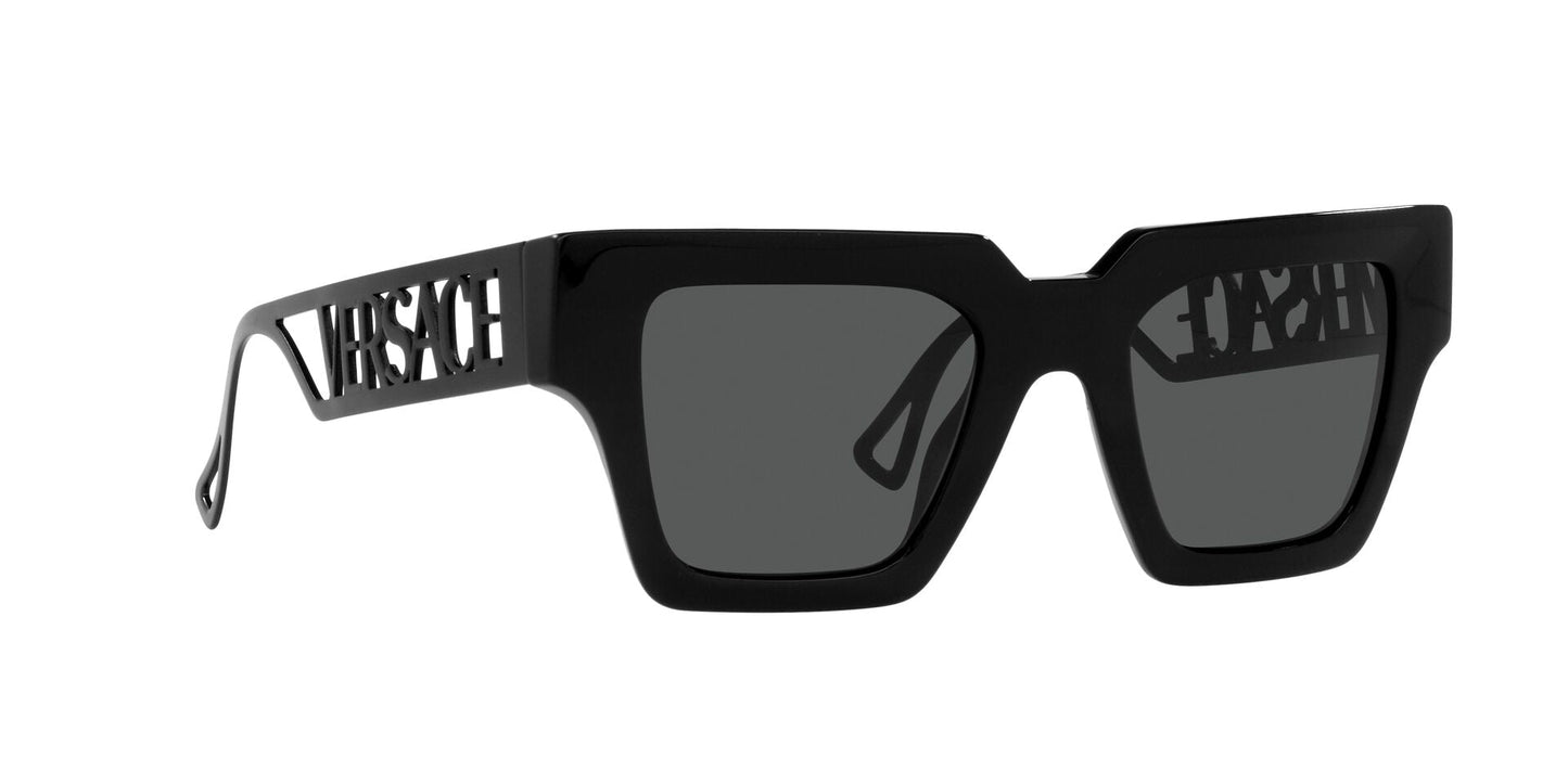 Lente Solar Versace VE4431 Negro-Ópticas LUX, Ve Más Allá
