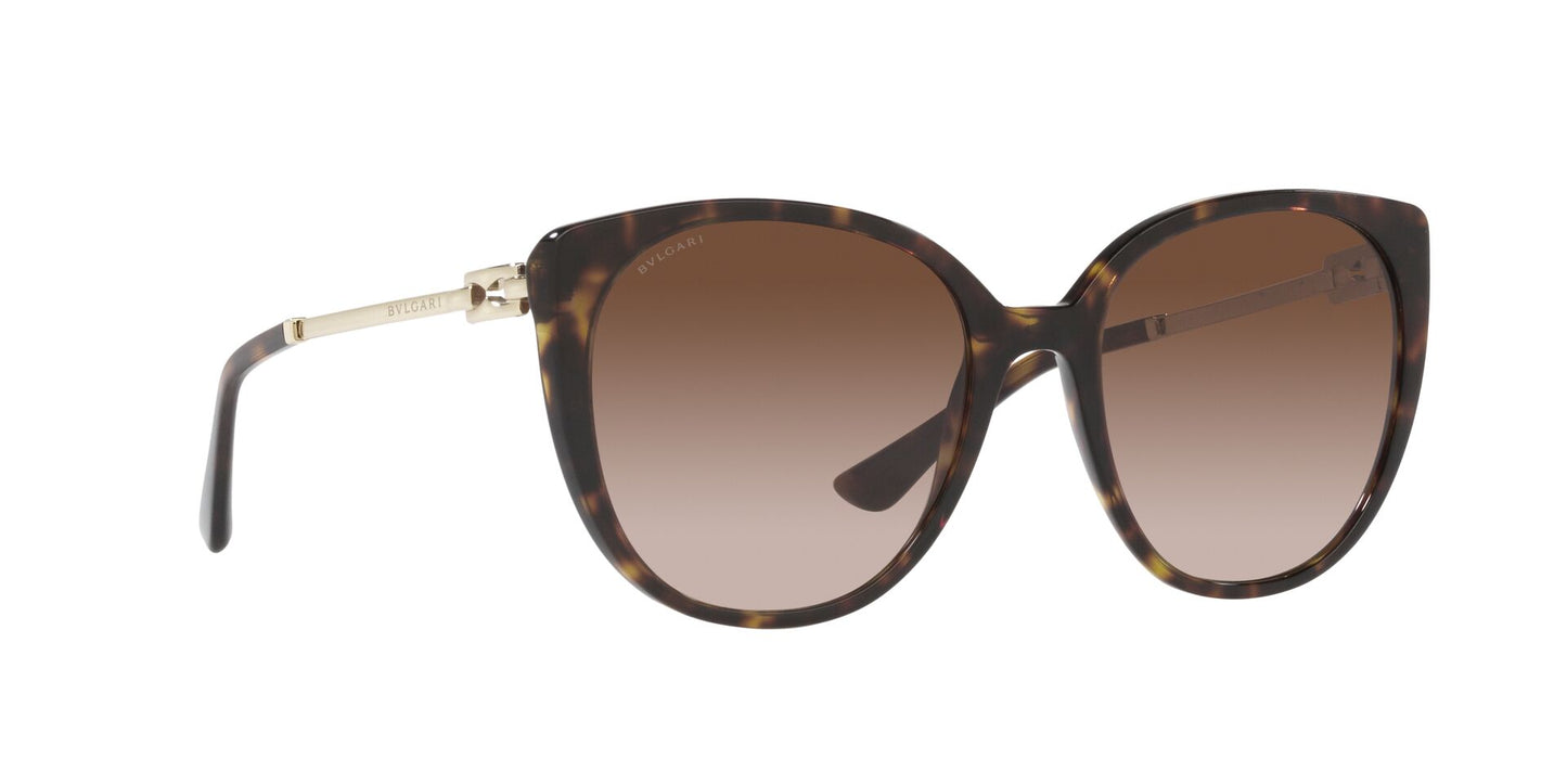 Lente Solar Bvlgari BV8251 Havana-Ópticas LUX, Ve Más Allá