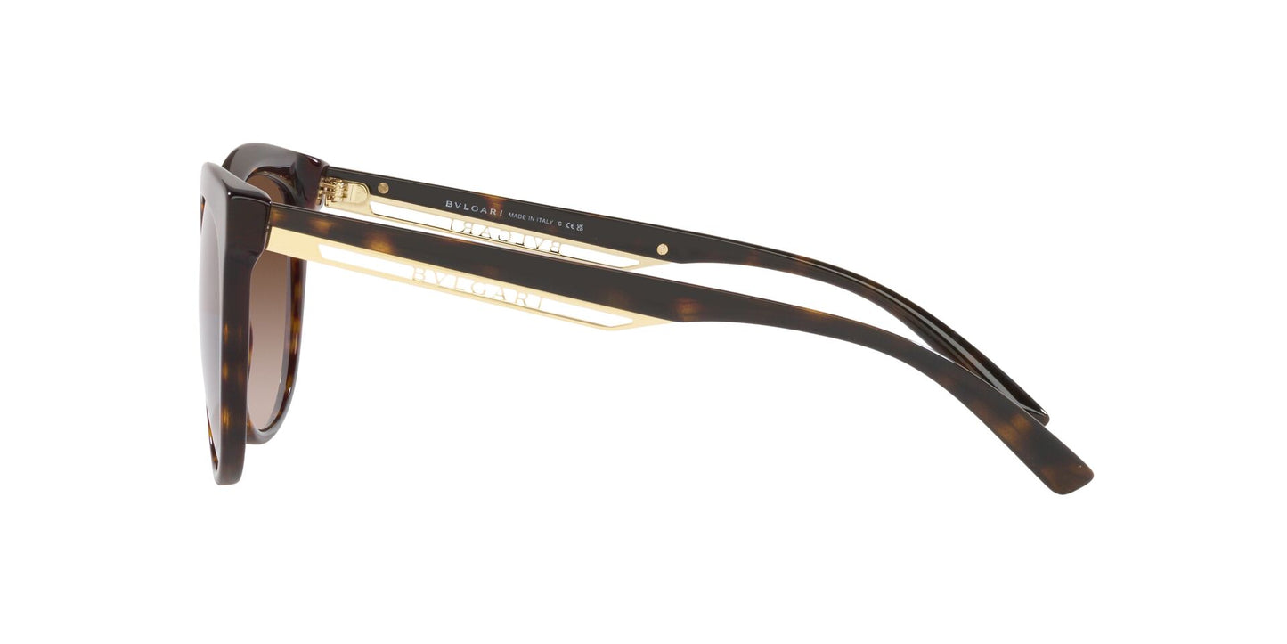 Lente Solar Bvlgari BV8249 Havana-Ópticas LUX, Ve Más Allá