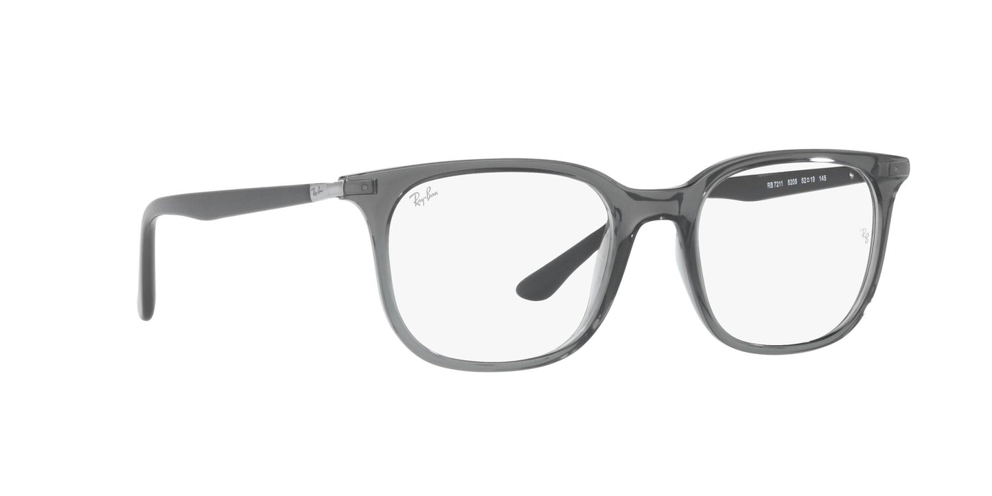 Lente Oftálmico Ray Ban RX7211 Gris-Ópticas LUX, Ve Más Allá