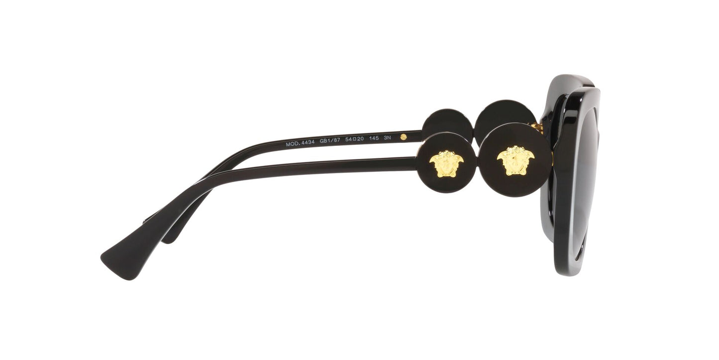 Lente Solar Versace VE4434 Negro-Ópticas LUX, Ve Más Allá
