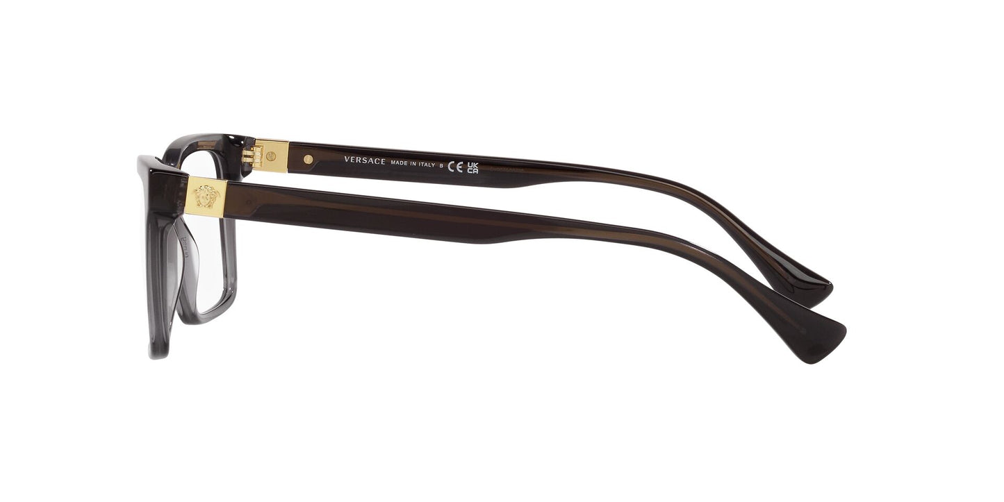 Lente Oftálmico Versace VE3328 Gris-Ópticas LUX, Ve Más Allá
