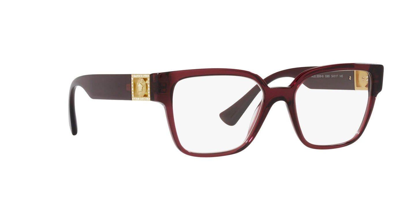 Lente Oftálmico Versace VE3329B Rojo-Ópticas LUX, Ve Más Allá