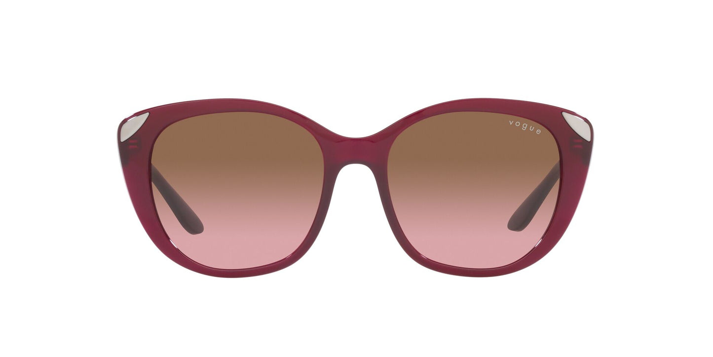 Lente Solar Vogue VO5457S Rojo-Ópticas LUX, Ve Más Allá