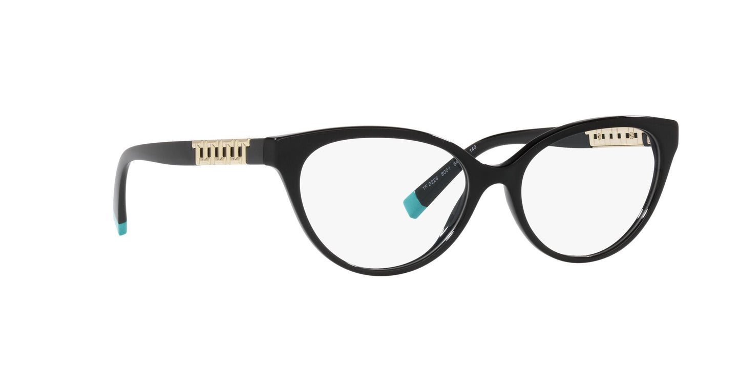 Lente Oftálmico Tiffany TF2226 Negro-Ópticas LUX, Ve Más Allá
