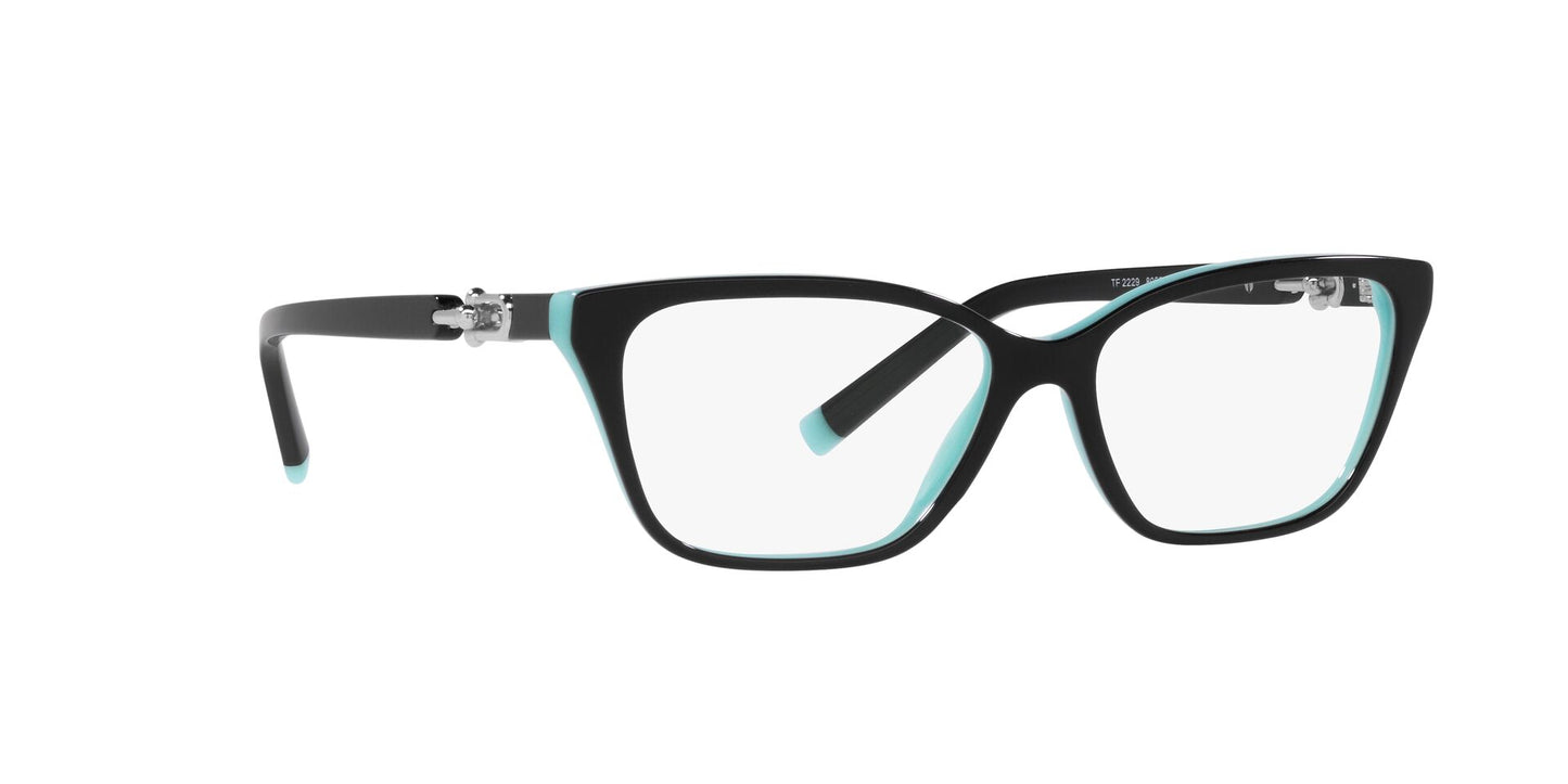 Lente Oftálmico Tiffany TF2229 Negro-Ópticas LUX, Ve Más Allá