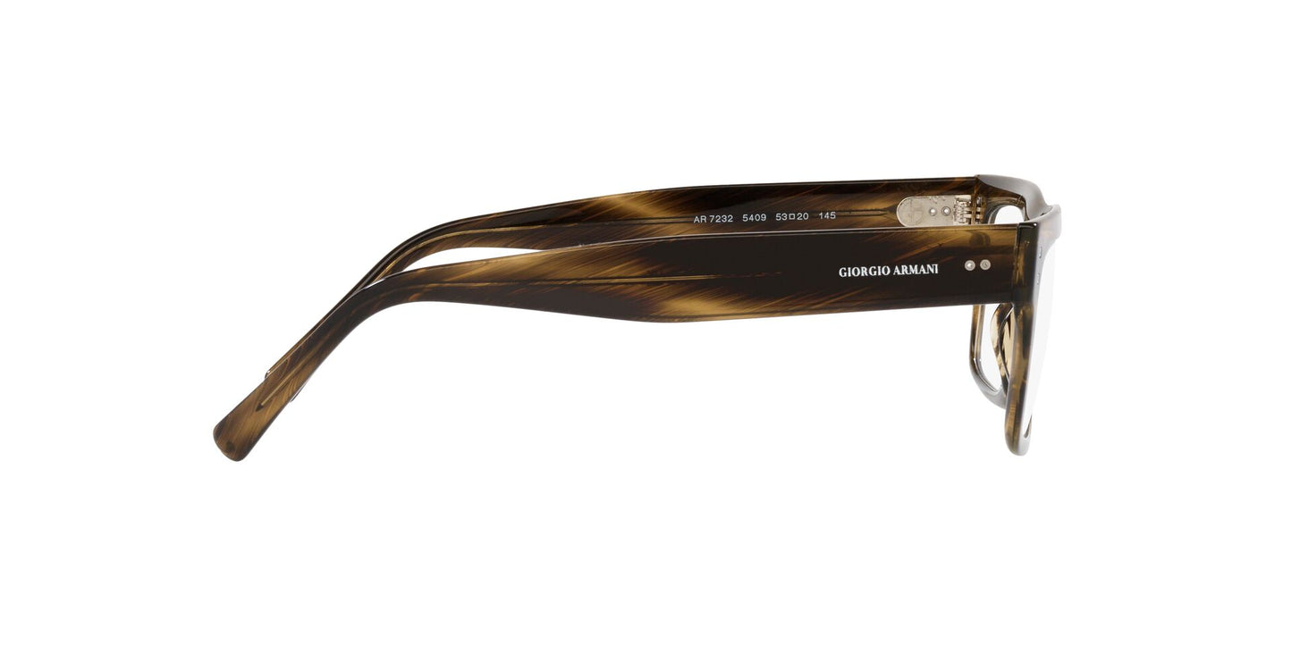 Lente Oftálmico Giorgio Armani AR7232 Café-Ópticas LUX, Ve Más Allá