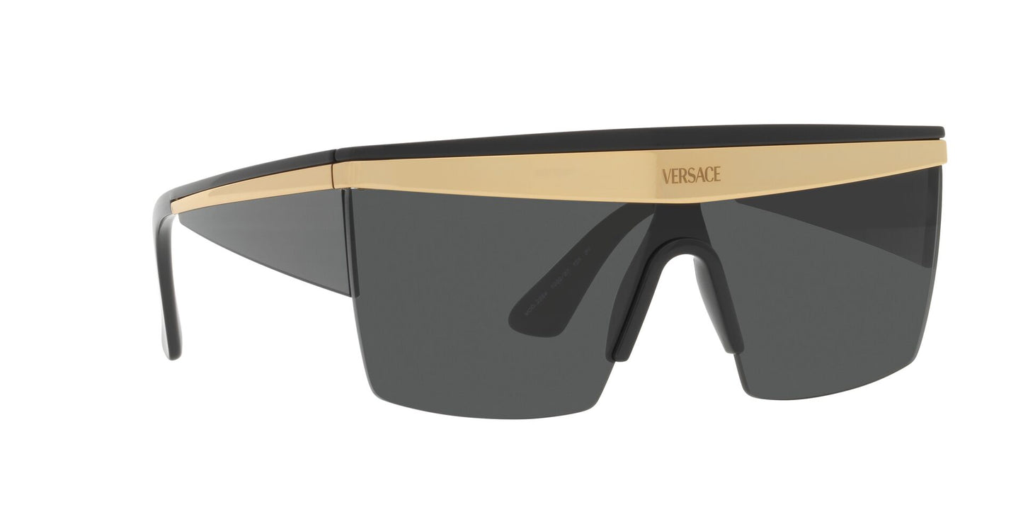 Lente Solar Versace VE2254 Negro-Ópticas LUX, Ve Más Allá