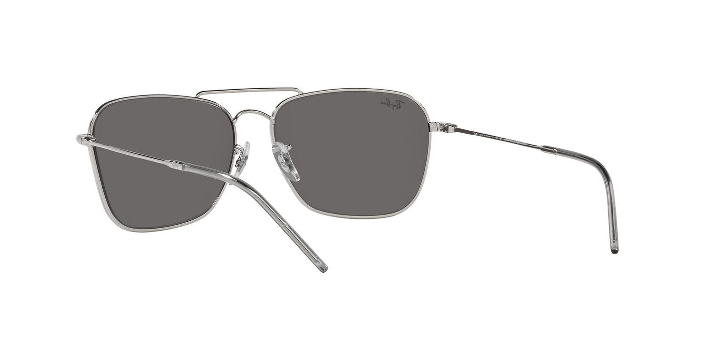 Lentes de Sol Ray Ban RBR0102S Caravan Reverse Plata