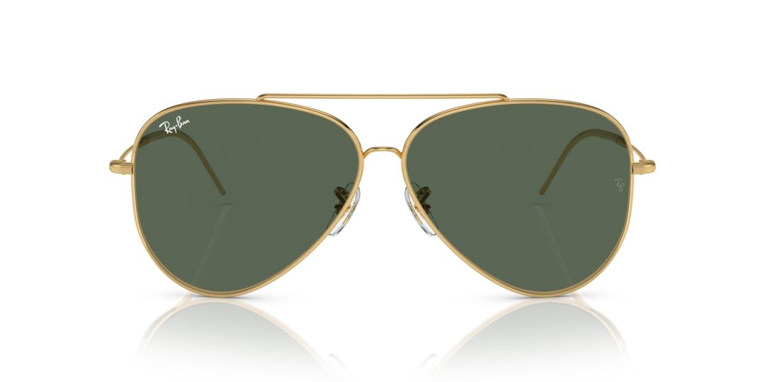 Lentes de Sol Ray Ban RBR0101S Aviator Reverse Dorado